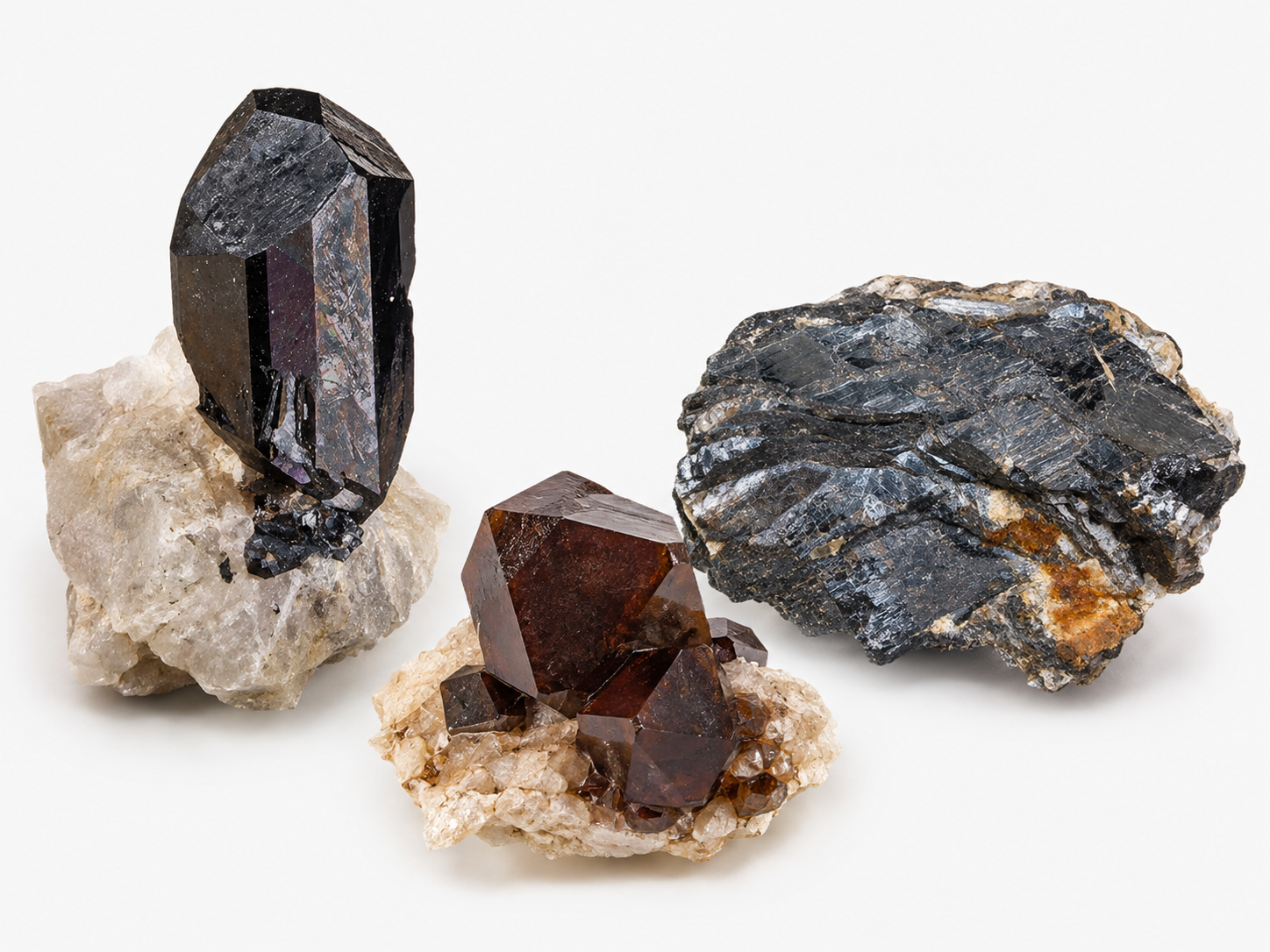 Representative 3T mineral specimens